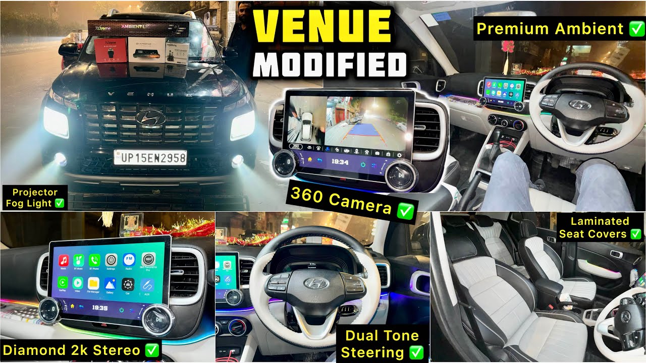 2024 Hyundai Venue S Model Modification ✅ Hyundai Venue Modified To Top ✅