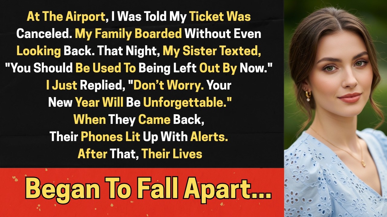 At The Airport I Was Told My Ticket Was Canceled My Family Boarded Without Even... Echoes of Reddit