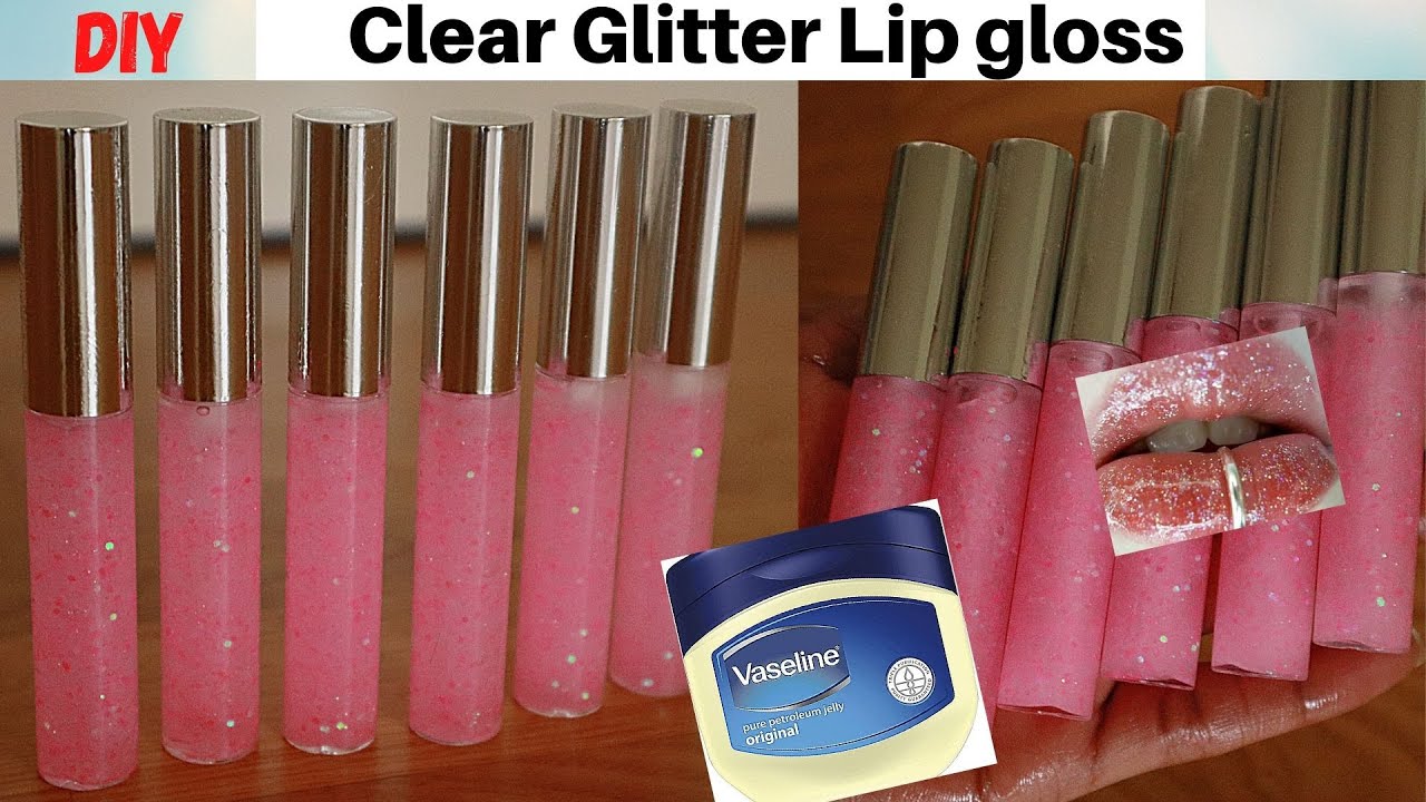 How To Make Lipgloss with Vaseline 🍍 | How To Make Lip gloss at Home | DIY Lip gloss | No versagel