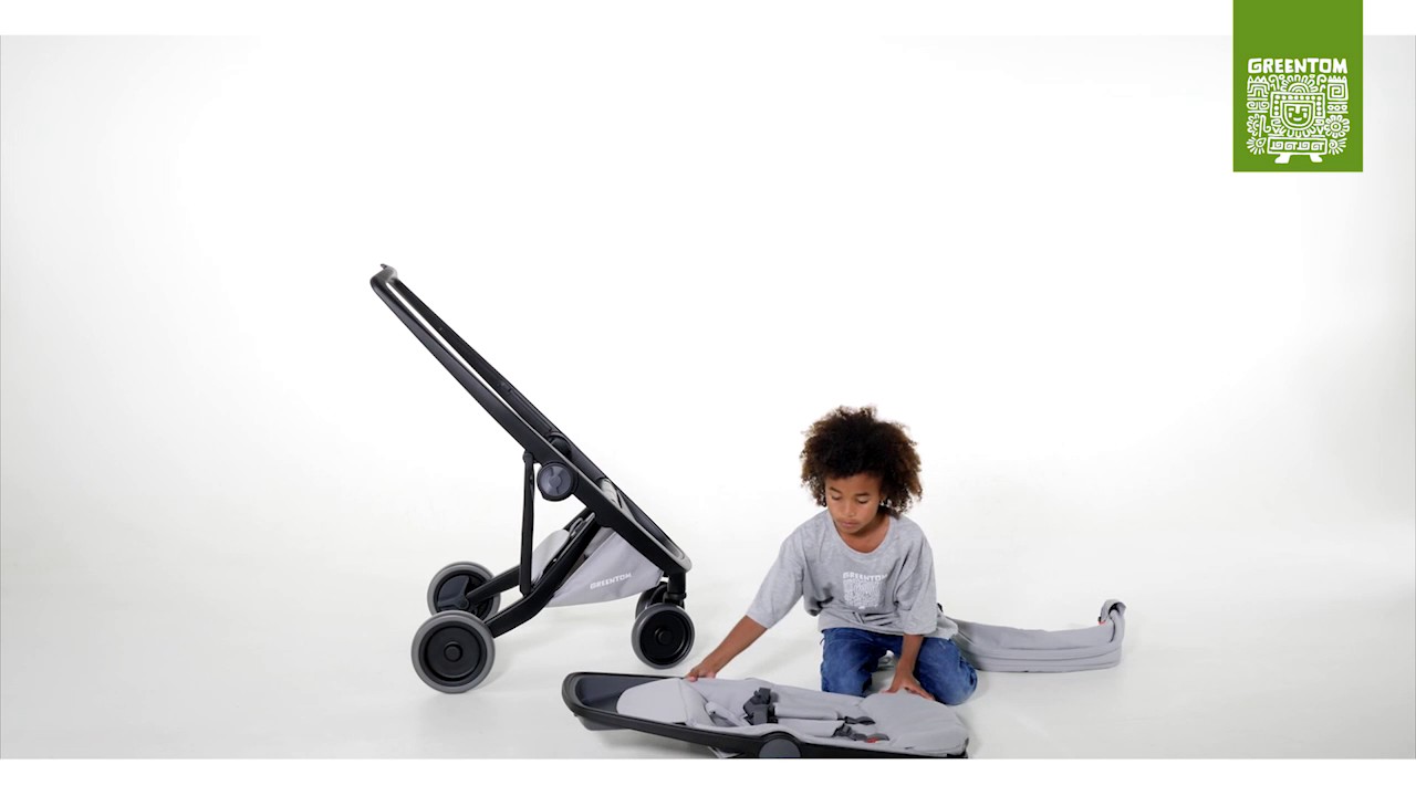 Greentom Reversible - How to attach the seat fabric