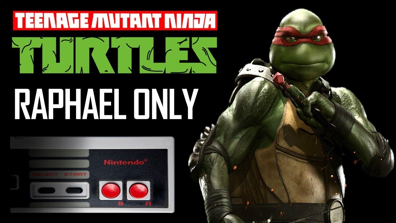 Teenage Mutant Ninja Turtles NES Raphael Only - No Deaths - NES Walkthrough Guide TMNT