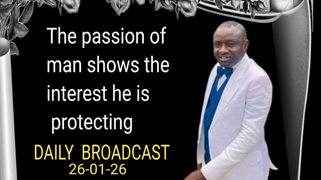 The passion of man shows the interest he is protecting