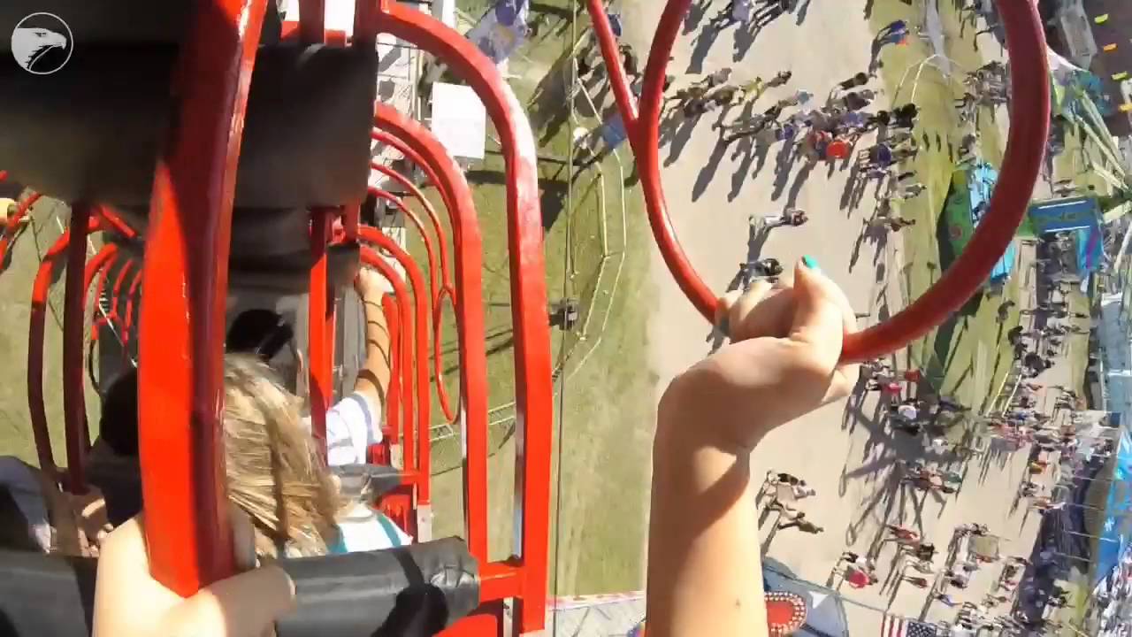 We strap a GoPro onto the head of a state fair carnival rider