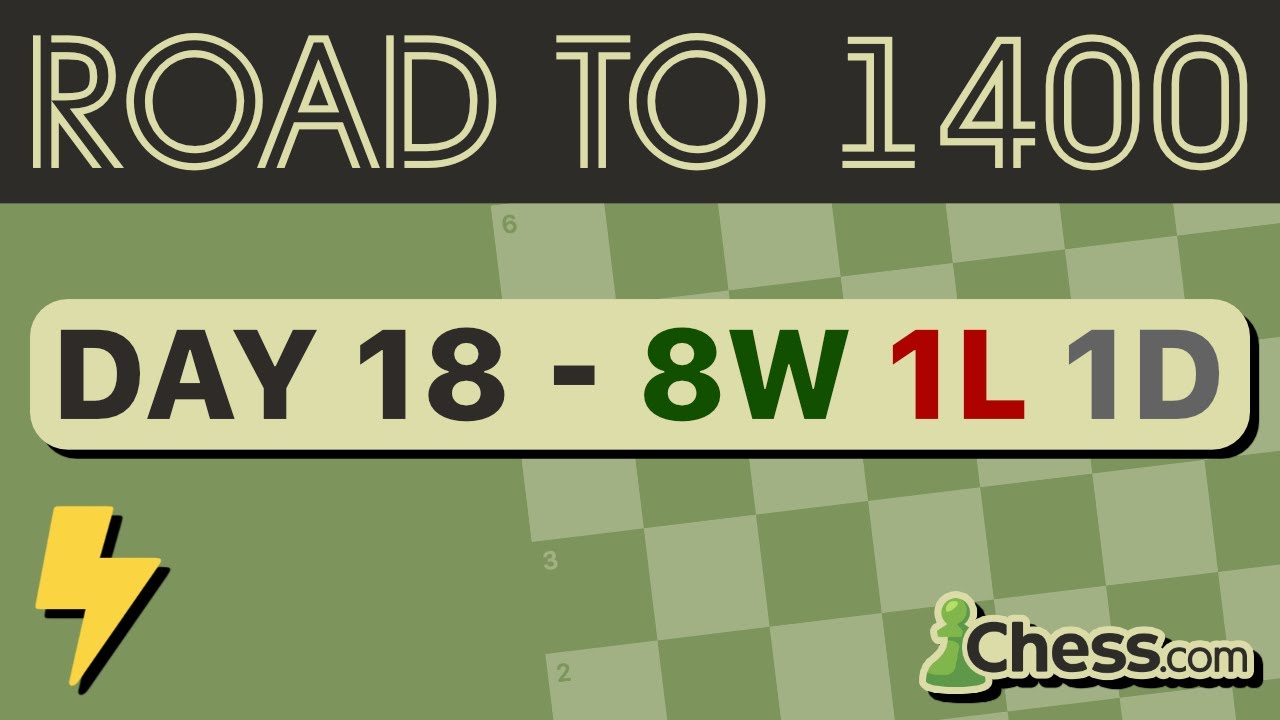 road to 1400 - day 18