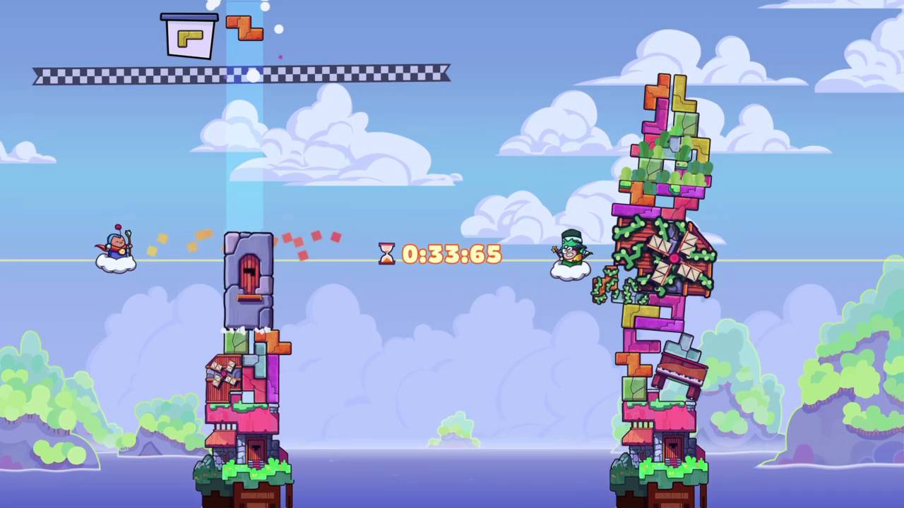 PS4 Tricky Towers - Gameplay - Level 14