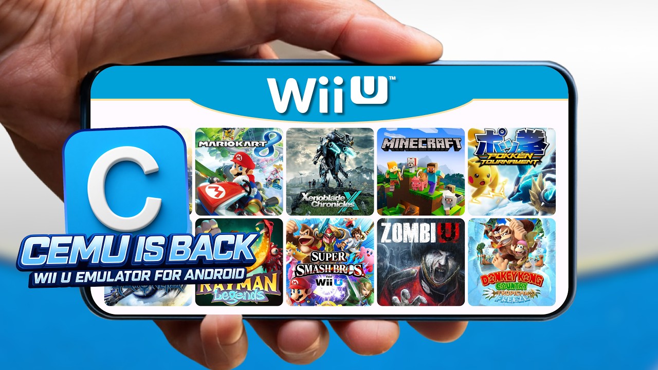 Cemu Android: новое обновление 2026 года &mdash; эмулятор Wii U для Android.