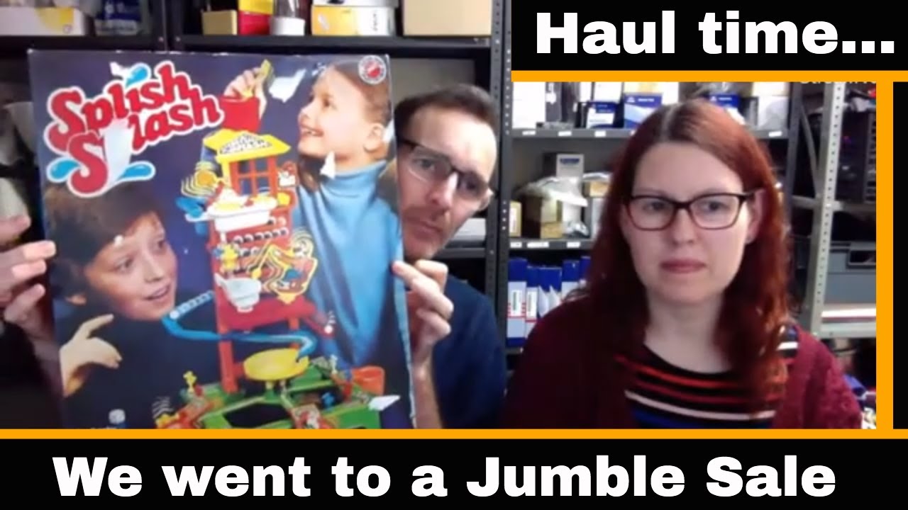 Jumble Sale Haul Time!! What did we find....??