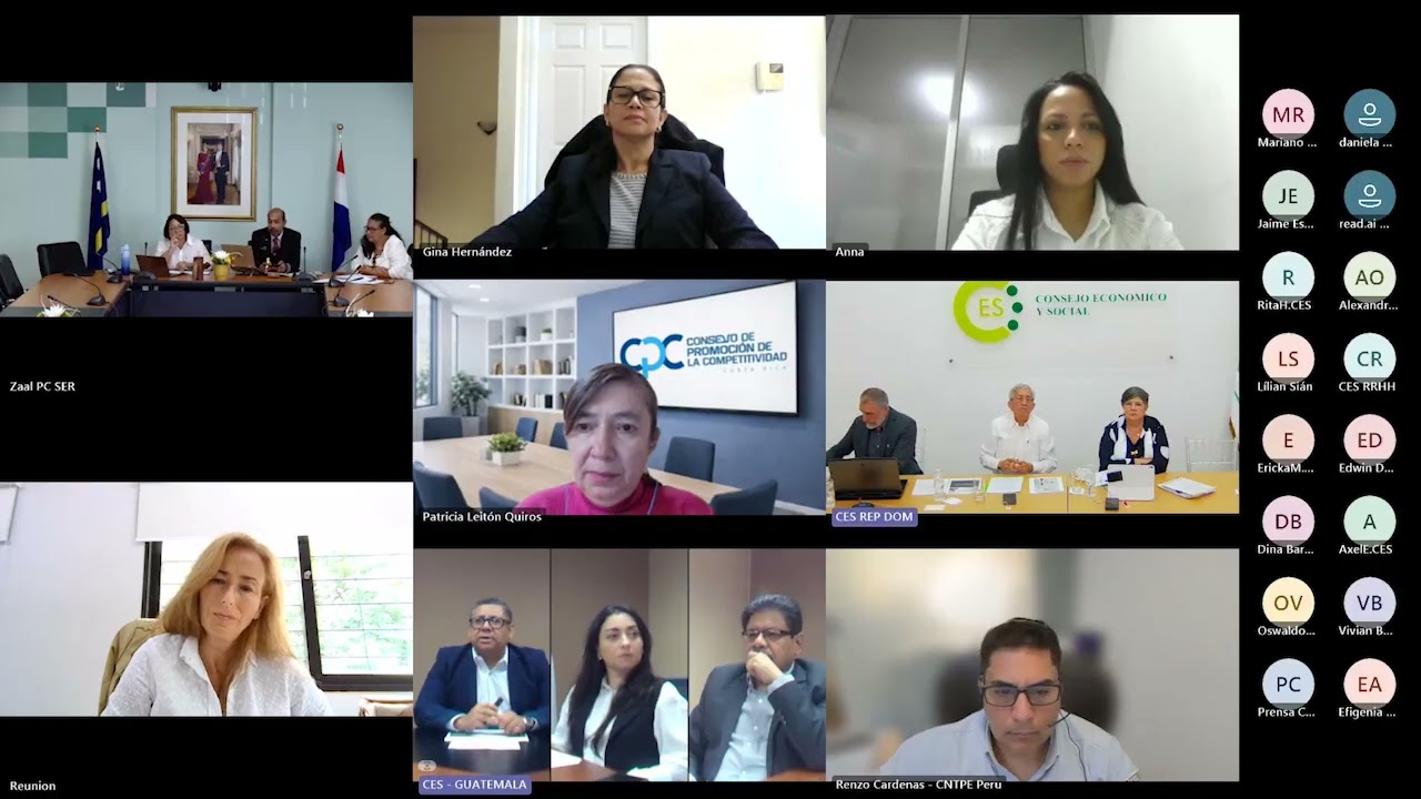 Primer Webinar Red CESISALC: Gestión de Crisis y Prospectiva para Políticas Públicas