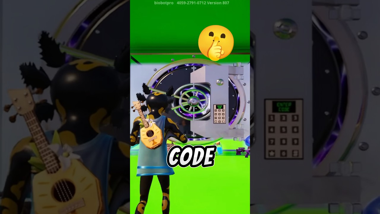 The Fortnite BIO‘S vault should remain secret! 