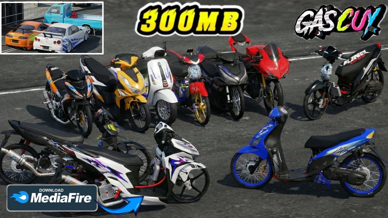 RILIS‼️GTASA FULL MOD DRAG MATIC DAN CBR