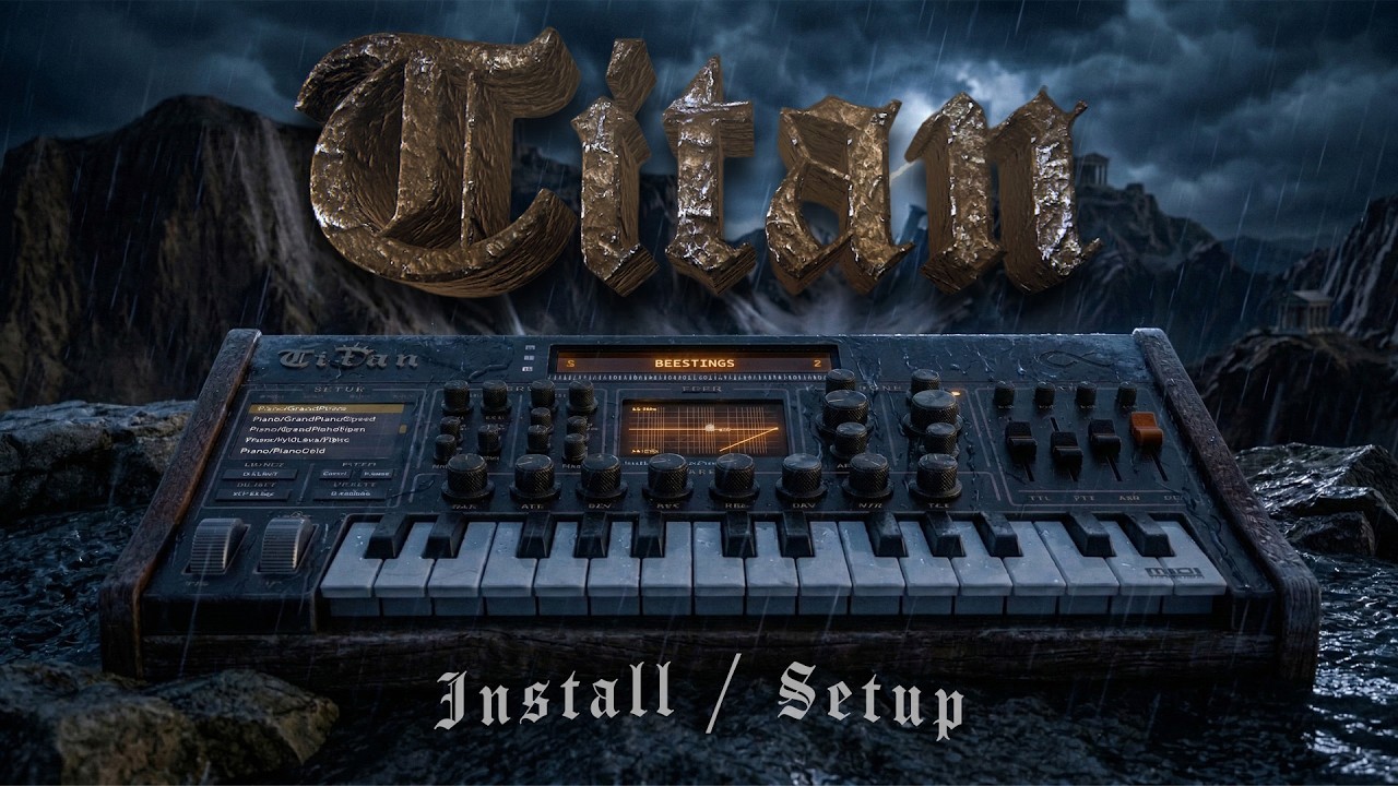Titan (WINDOWS) Installation & Setup Tutorial | VSTi AU AAX