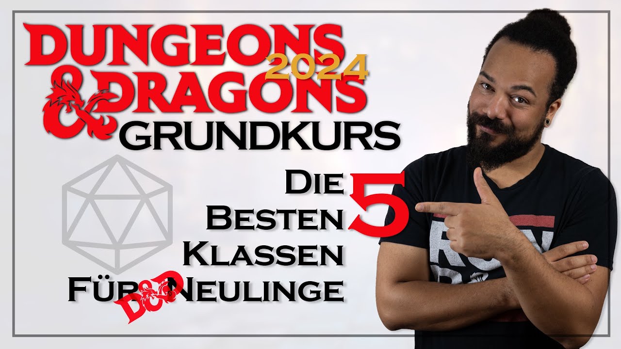 Neu bei D&D? Startet mit einer DIESER Klassen! | Grundkurs