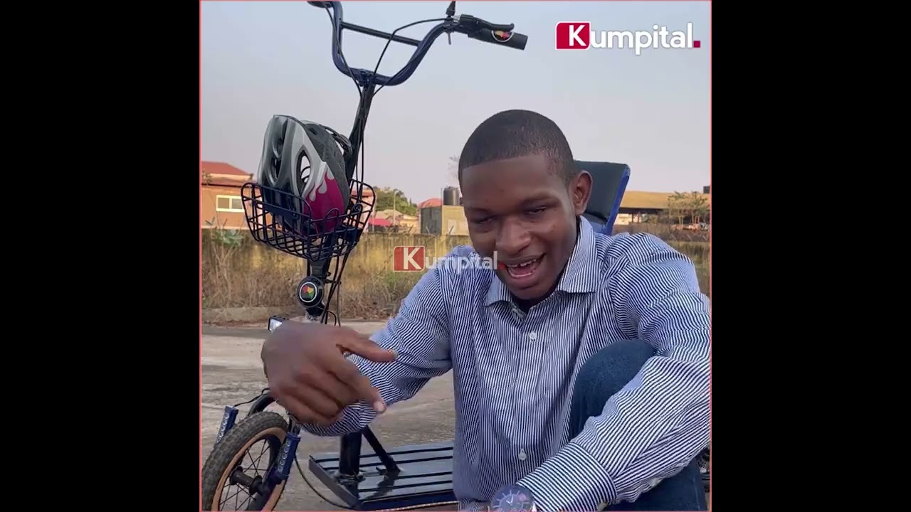 À la rencontre d’Ousmane DIALLO, jeune ingénieur qui a fabriqué un scooter électrique à Conakry