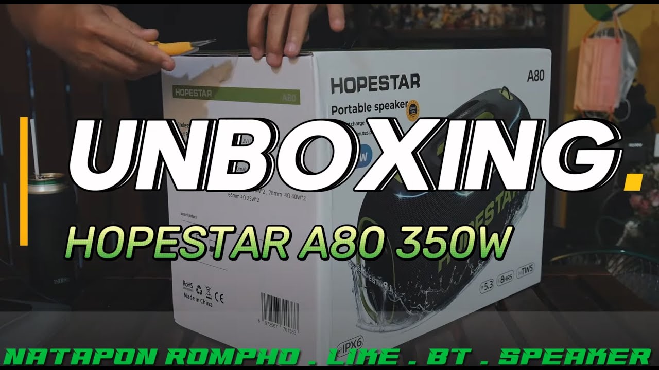 unboxing | HOPESTAR A80 350W❗️❗️