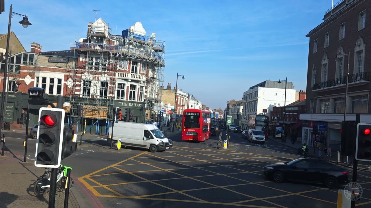 Like a Tour Bus | London Bus 14: Putney - Russell Square 😎☀️ | 4K UHD