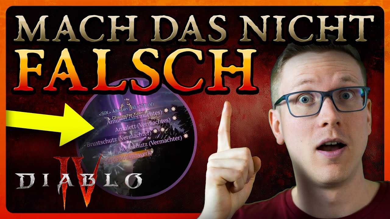 ACHTUNG! Vermeide diesen FEHLER f&uuml;r MYTHISCHE ITEMS