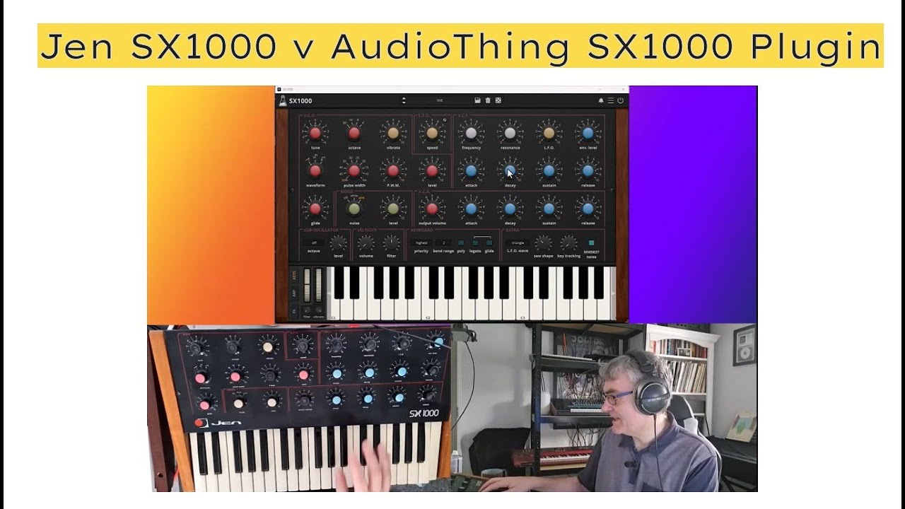 Jen SX1000: Vintage Analog vs. AudioThing Plugin &ndash; How Close Is It? 🎛️🎹