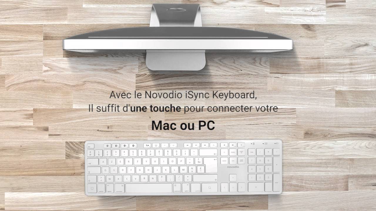 Novodio iSync Keyboard &ndash; Pr&eacute;sentation d&rsquo;un clavier Bluetooth