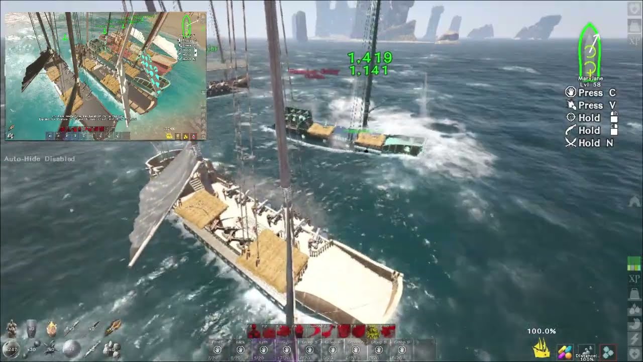 Atlas S13 Boat PvP Obsidian