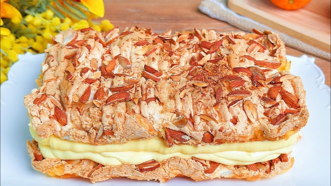 Знаменитый норвежский торт, который тает у вас во рту. Невероятно вкусный торт.
