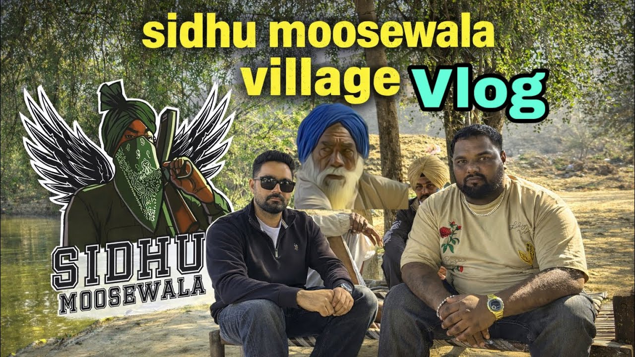 Sidhu Moosewala&rsquo;s Village Tour 🏡 | Real Moosa Pind Vlog