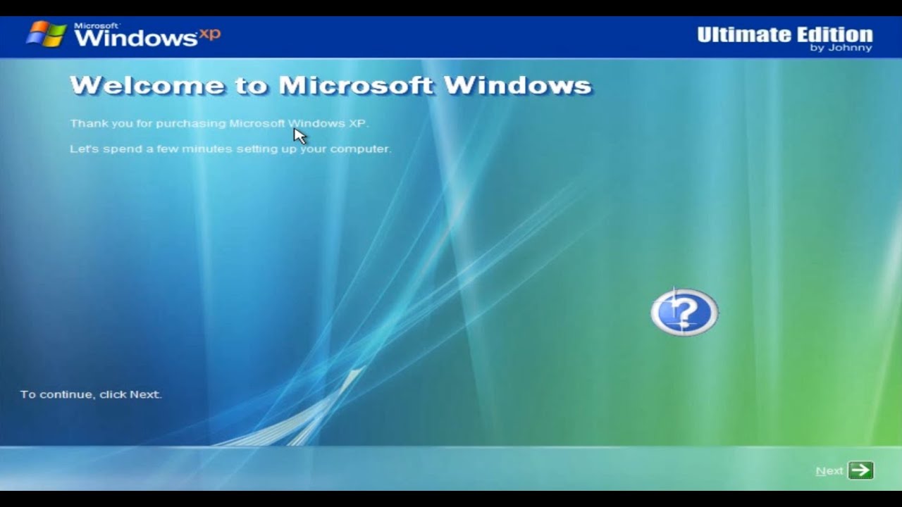 OS Exploration: Windows XP Ultimate Edition By Johnny