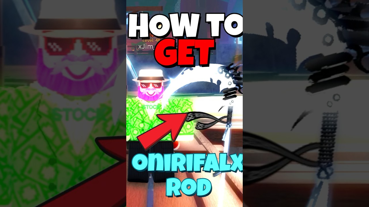 😱Как получить удилище *ONIRIFALX* в FISCH ROBLOX (самое эффективное удилище) #roblox #fisch