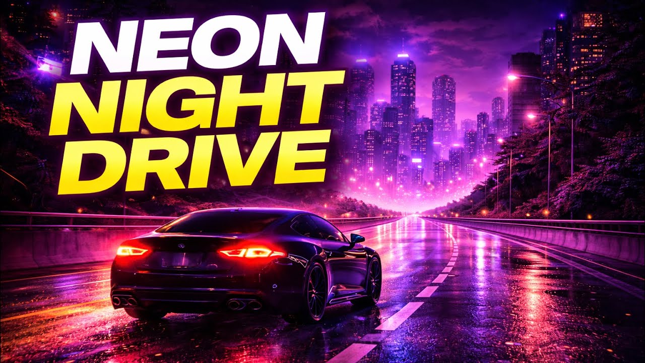 Neon Night Drive 🌃 Smooth Neo Soul & Funk Groove Mix