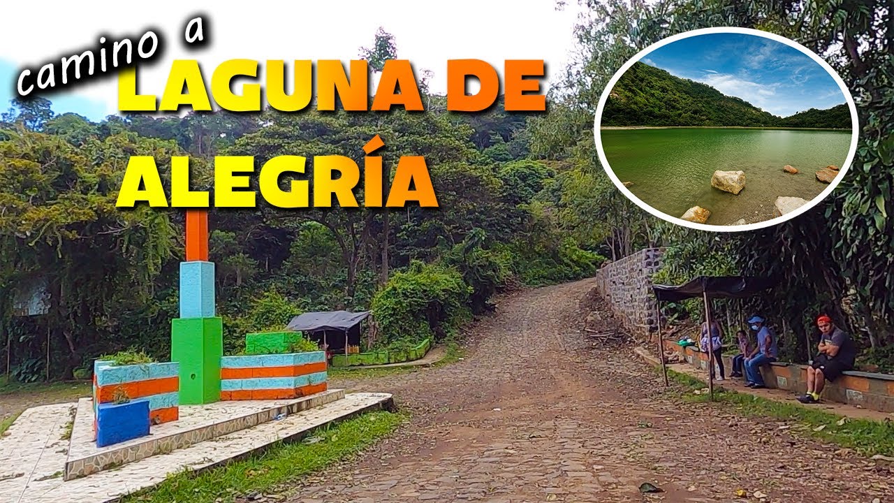 Asi es el CAMINO a la LAGUNA de ALEGRÍA Usulutan El Salvador