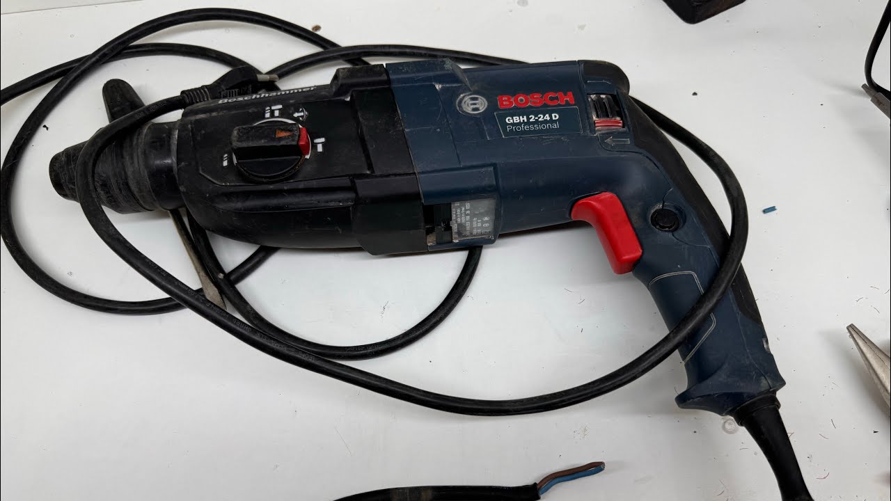 Martelete  Bosch GBH 2-24D falhando o gatilho