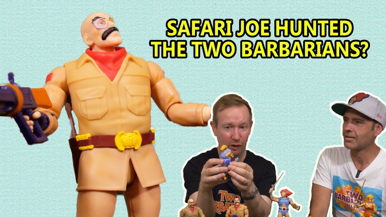 The Action Figures of Safari Joe - A Brilliant Thundercats Villain