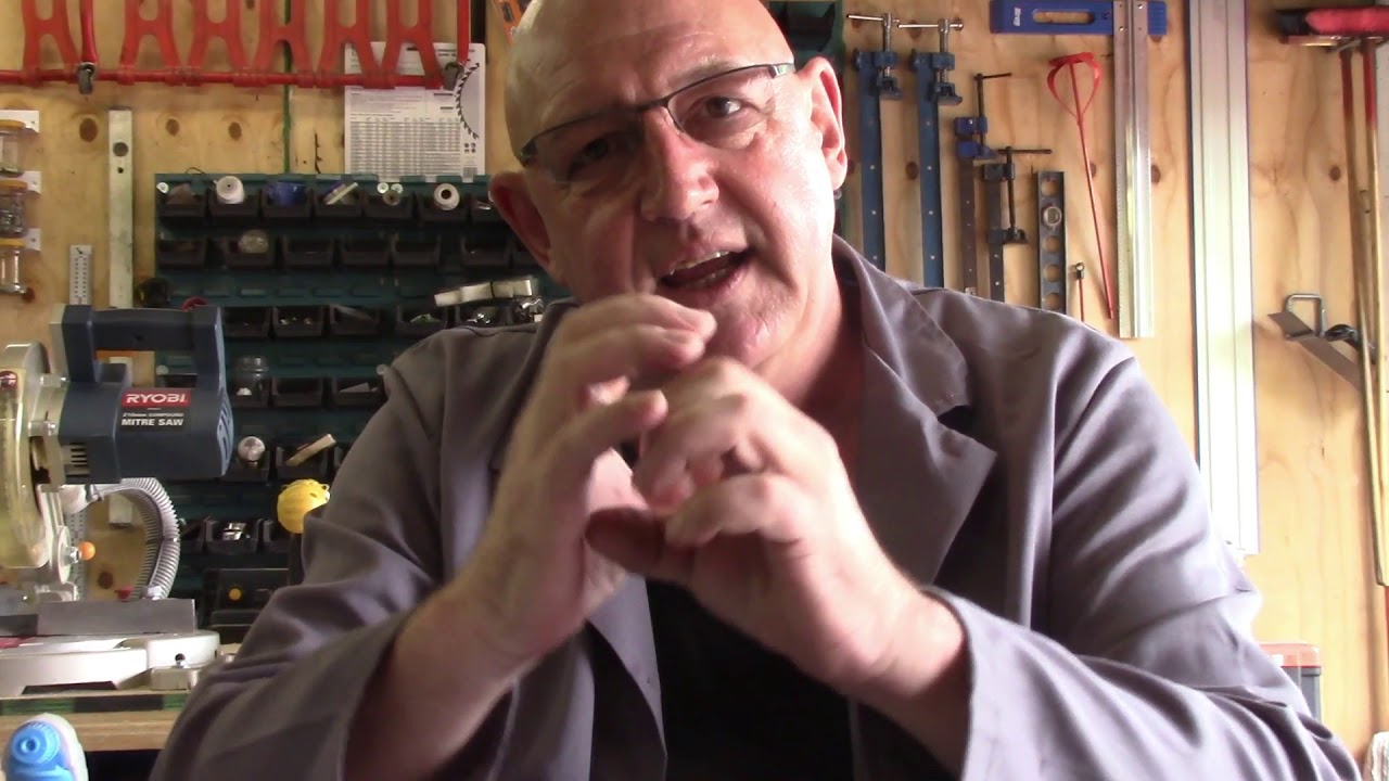 Steve ZS6XU demonstrates wiring and crimping