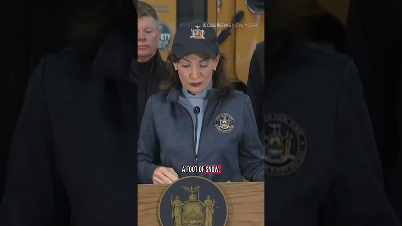 New York Gov. Hochul announces state of emergency ahead of weekend storm