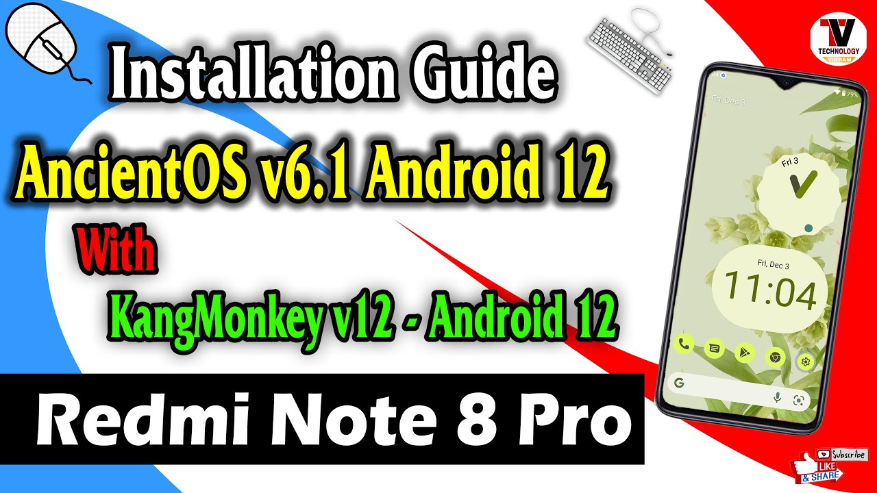 How to Install AncientOS v6.1 with KangMonkey v12 Kernel on Redmi Note 8 Pro (Kernel Installation)