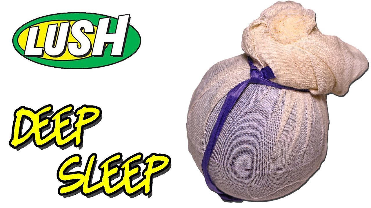 LUSH - DEEP SLEEP Bath Bomb - DEMO & REVIEW Underwater View Exclusive