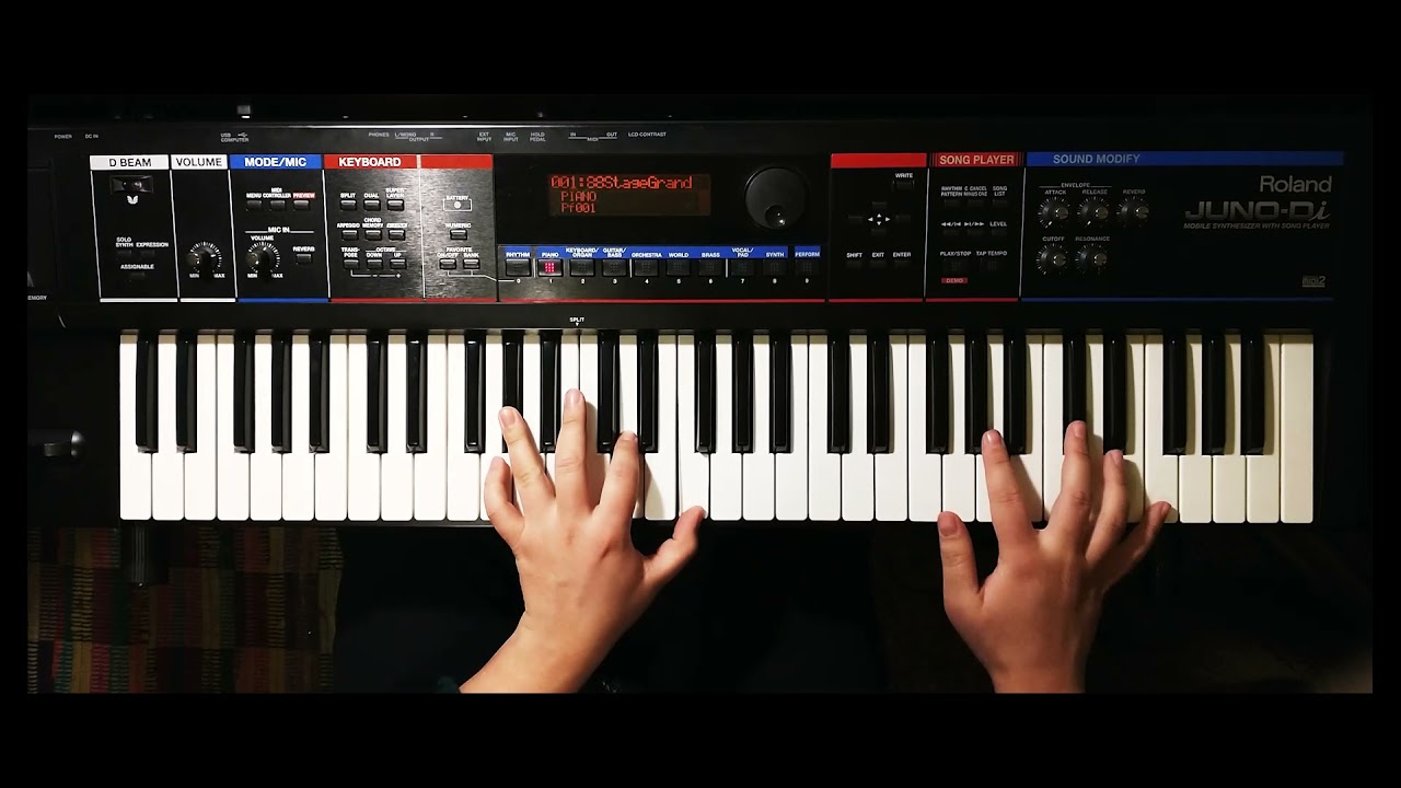 HOT PIANO BLUES SOLO!