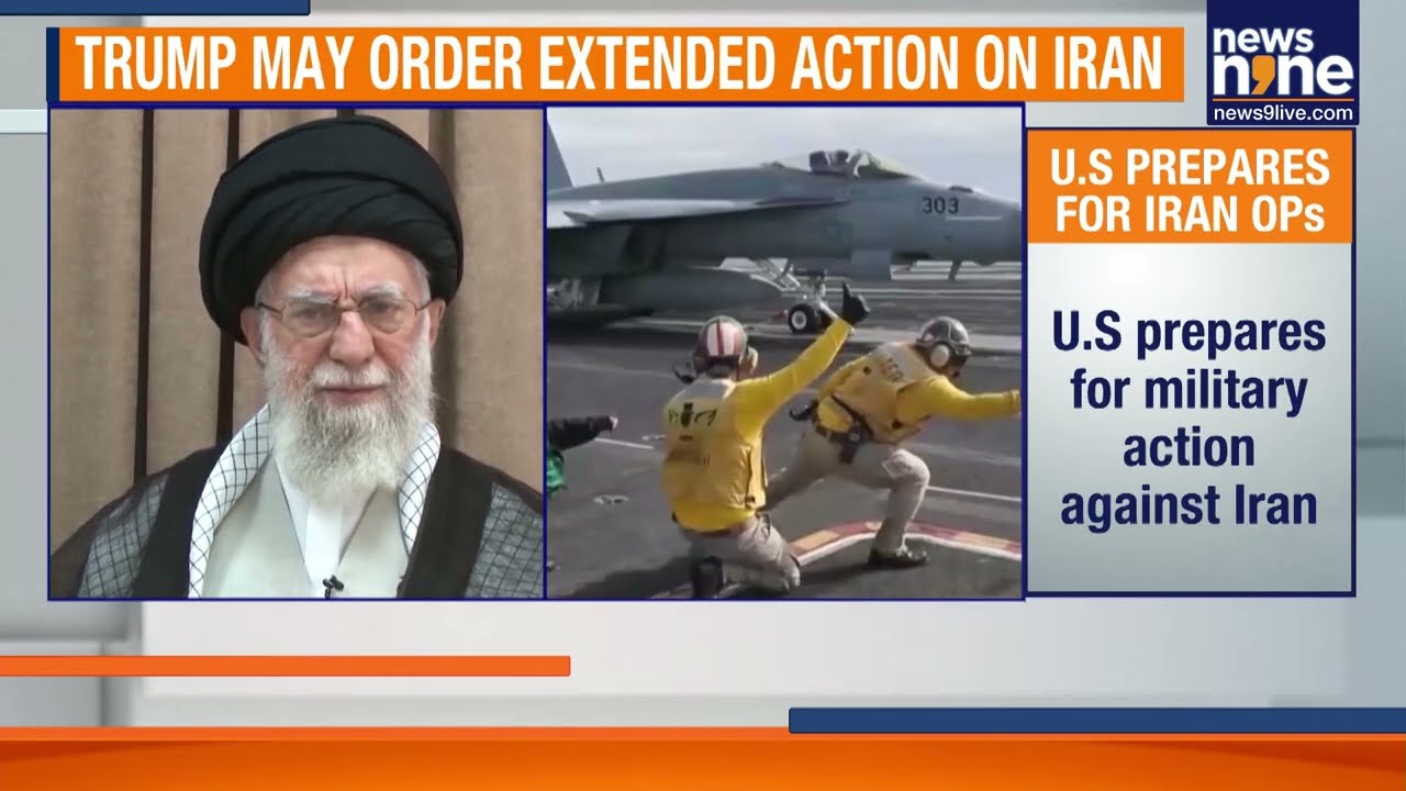 US Prepares Weeks-Long Strike on Iran? Trump Weighs Military Action | News9