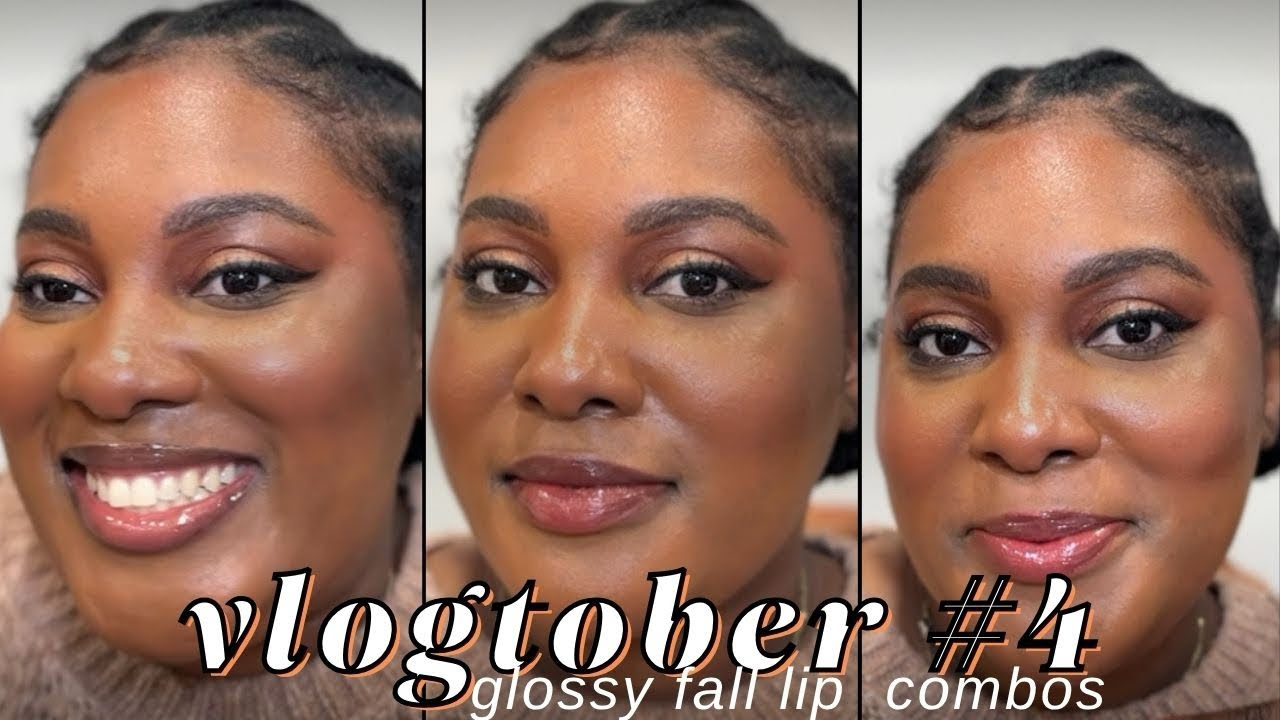 Glossy Fall Lip Combos for Fall 2025: The  Best Fall Lip Gloss Shades | Vlogtober 4