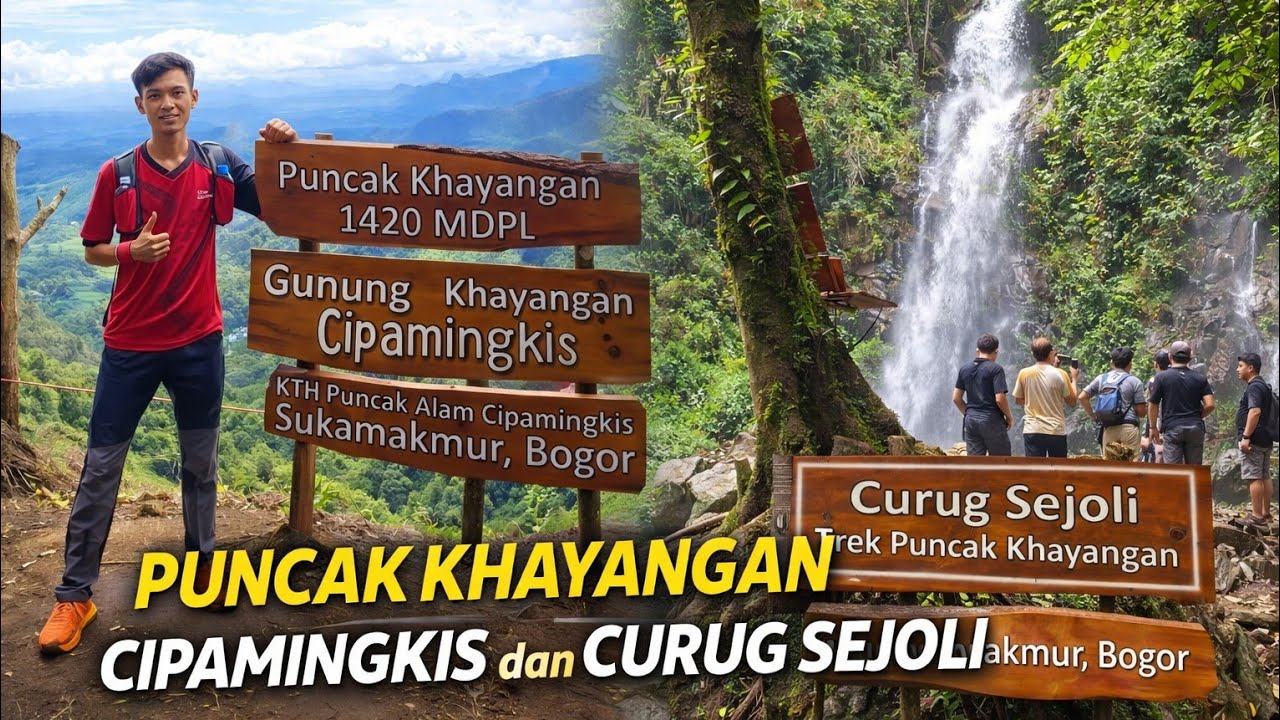 PENDAKIAN BARU YANG LAGI VIRAL DI SUKAMAKMUR ‼️PUNCAK KHAYANGAN & CURUG SEJOLI