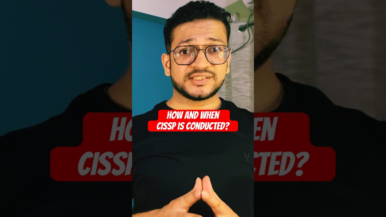 When and how cissp exam is conducted? #cissp  #cissptraining  #cisspexam
