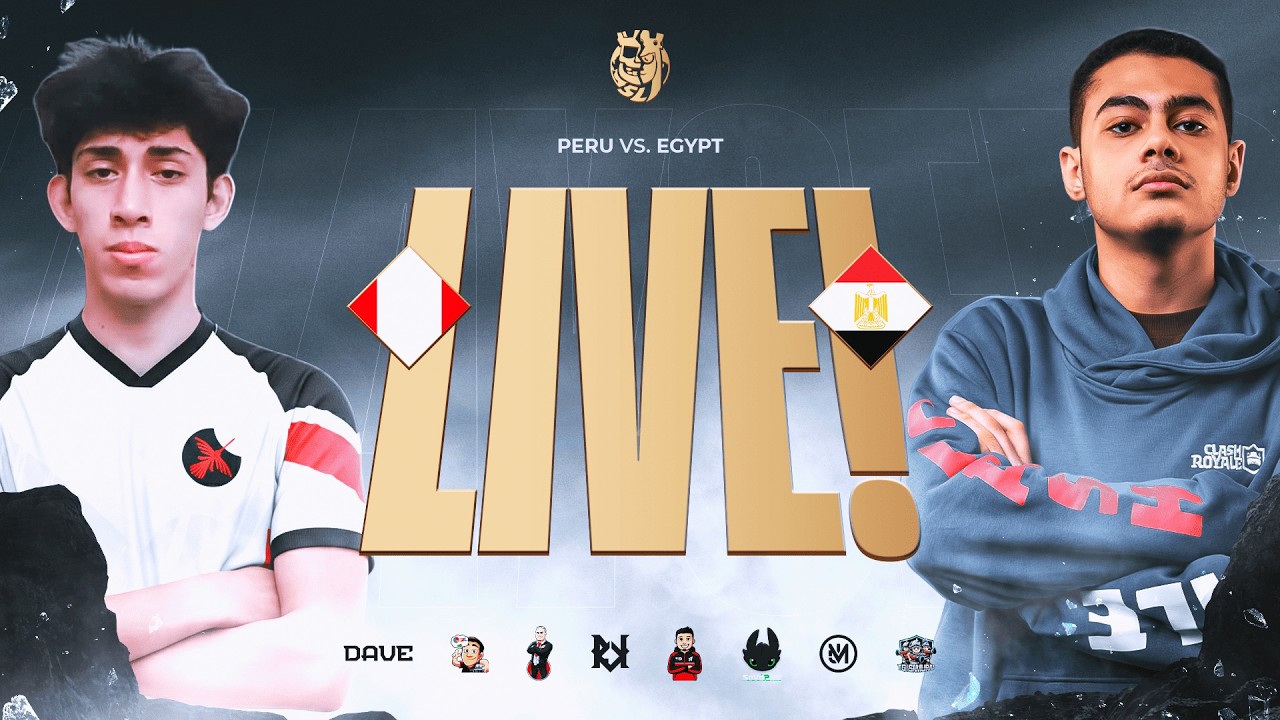 ► LA SORPRESA DE LA FECHA | PERÚ 🆚 EGIPTO • MUNDIAL DE SELECCIONES CR - PLAYOFFS 🏆 | #clashroyale