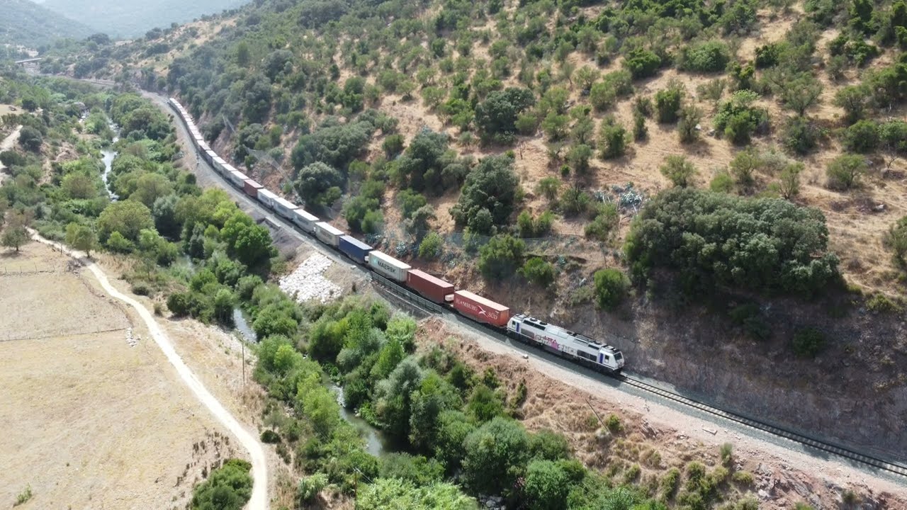 Trenes de mercancías en Ronda Agosto