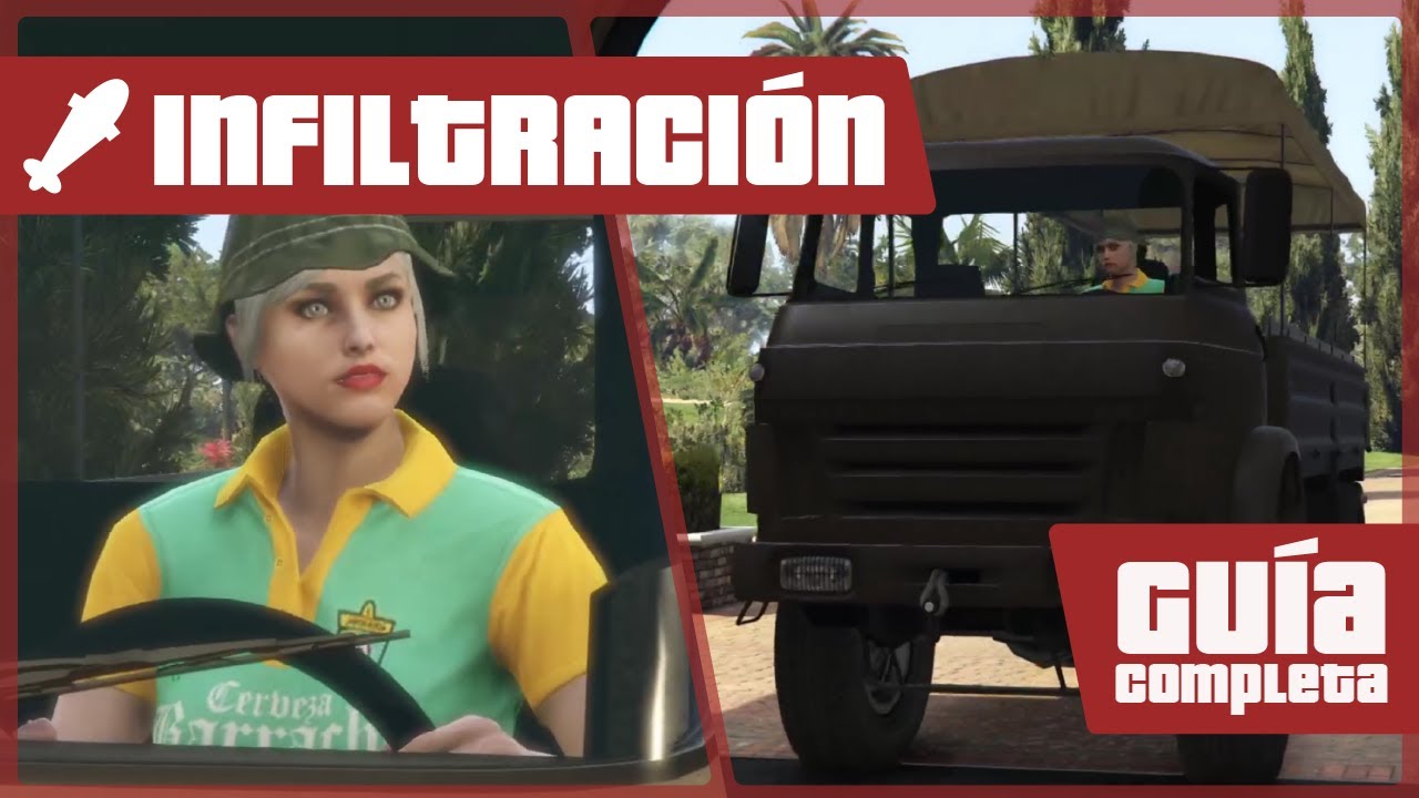 Golpe al Cayo INFILTRACIÓN | Disfraces/Vehículo | Preliminares/Ganancias | Mejor golpe para Farmear