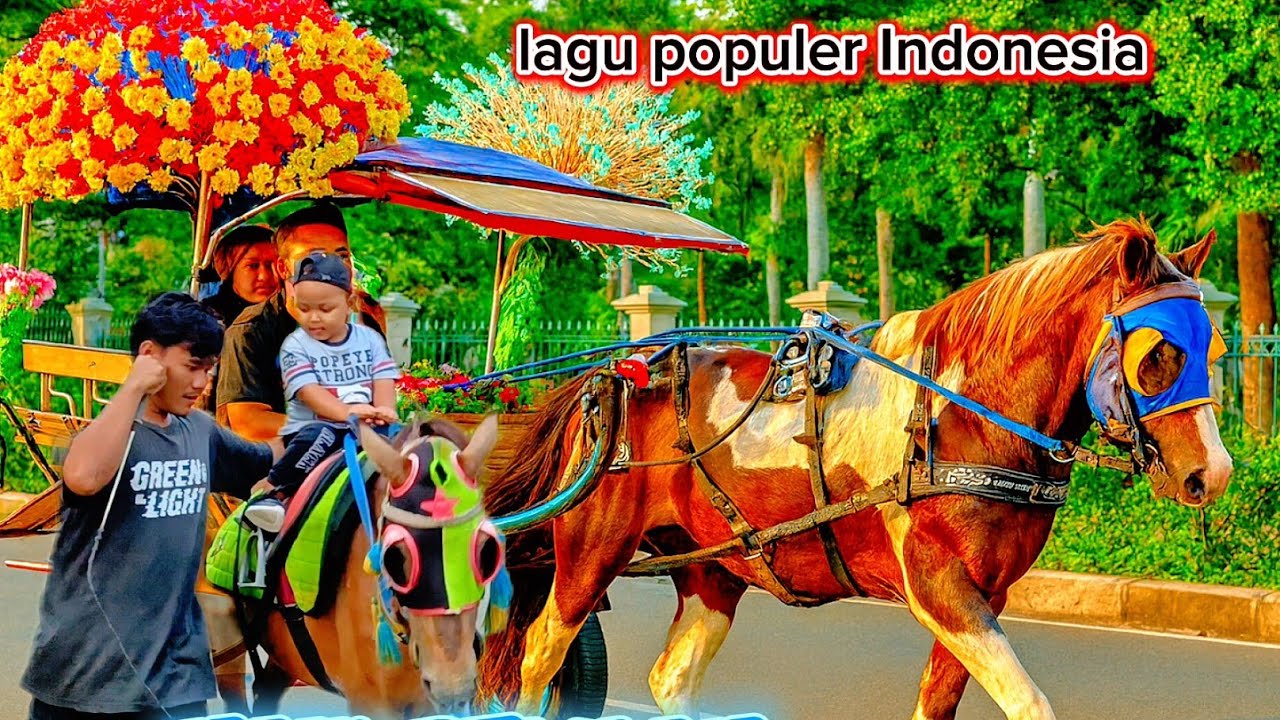 NAIK DELMAN ISTIMEWA~LAGU POPULER INDONESIA~KUDA TUNGGANG~KUDA DELMAN~KUDA PONI