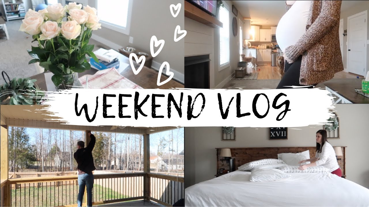 Doctors appointments, baby updates, valentines day | WEEKEND VLOG