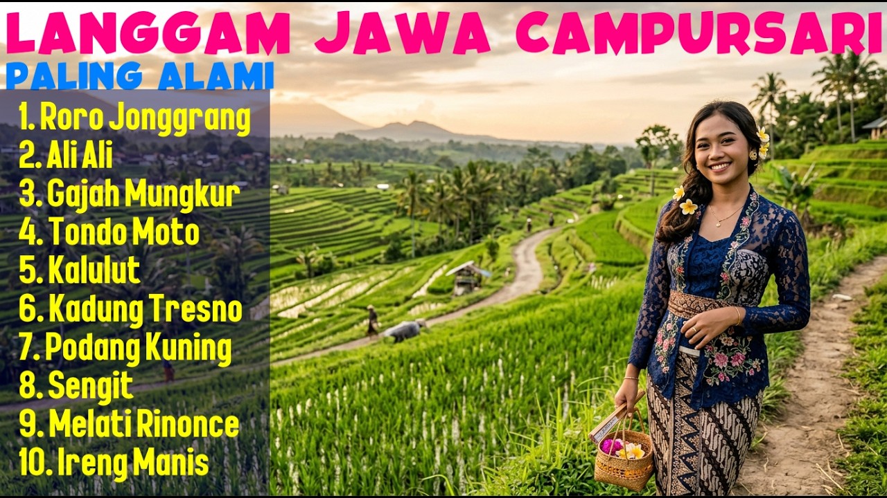LANGGAM JAWA CAMPURSARI KICAU BURUNG 🦜 PALING ALAMI BUAT CIPTAKAN SUASANA HUTAN DI RUMAH ANDA
