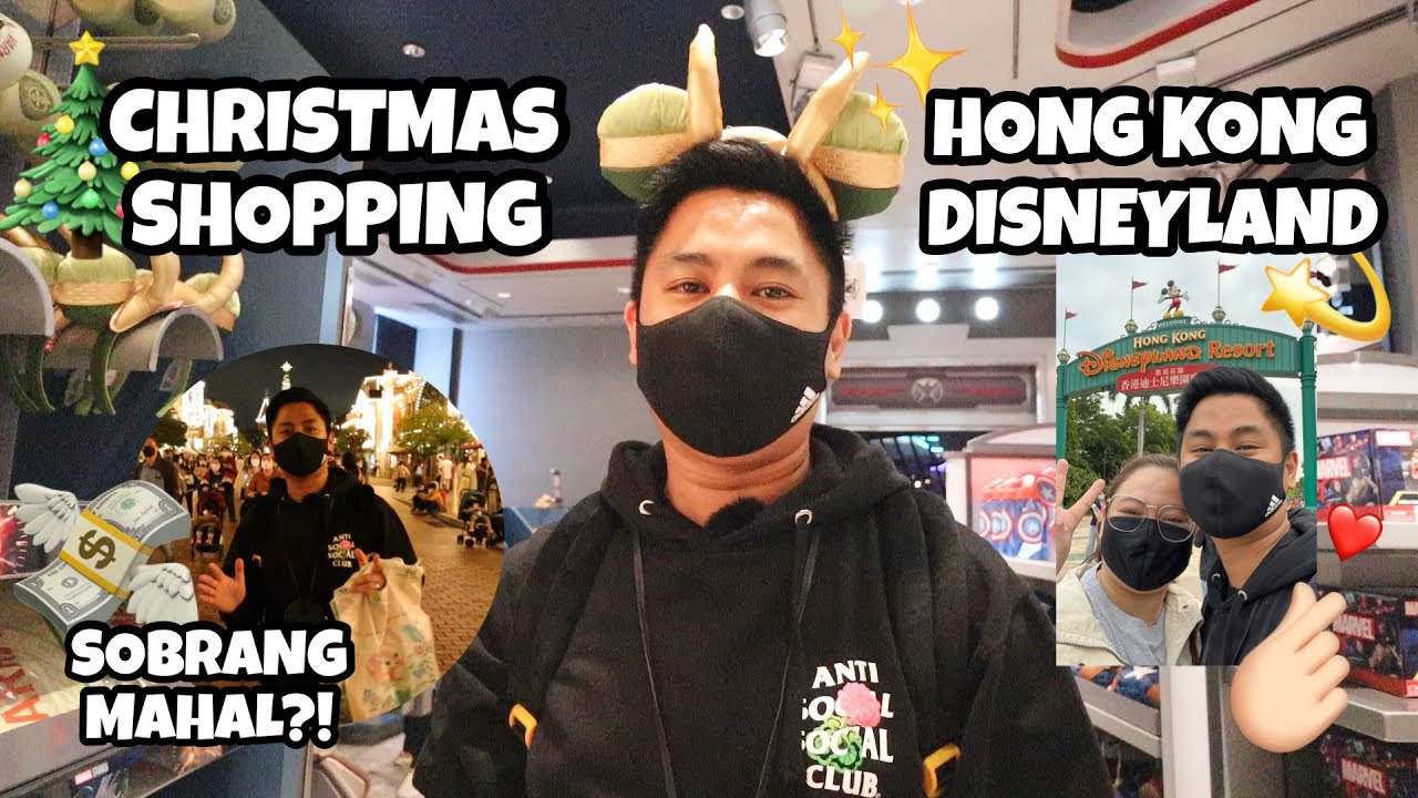 #VLOGMAS 2022: CHRISTMAS SHOPPING AT HONG KONG DISNEYLAND ✨ | JAYBEE DOMINGO
