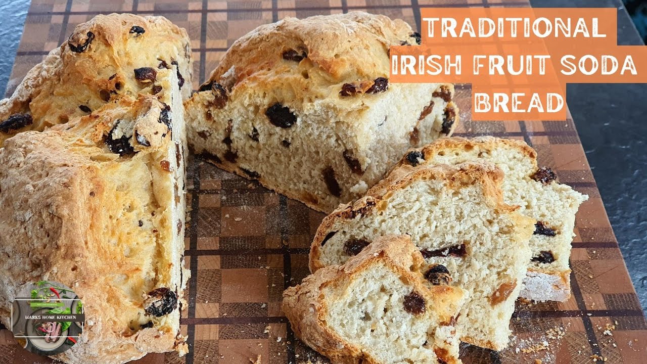 Traditional Irish Fruit Soda Bread with Buttermilk/ A Taste of Home/