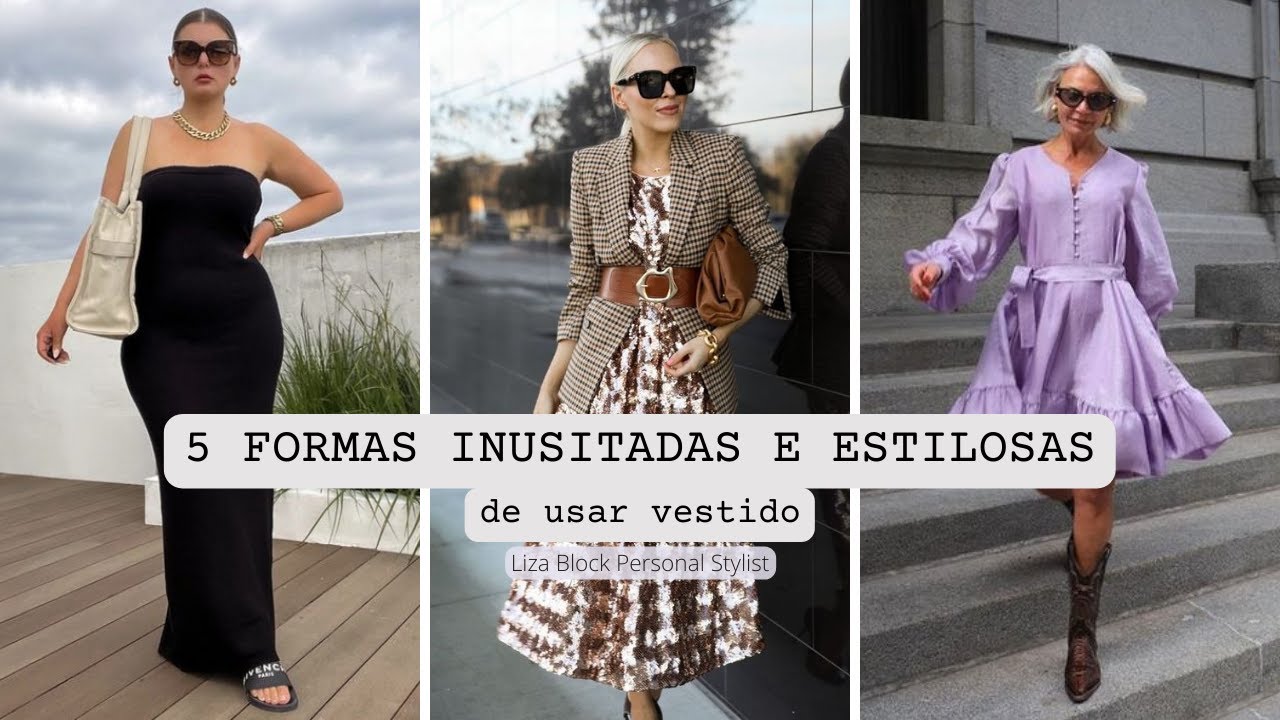 5 Looks Sem Erro com Vestido I Liza Block