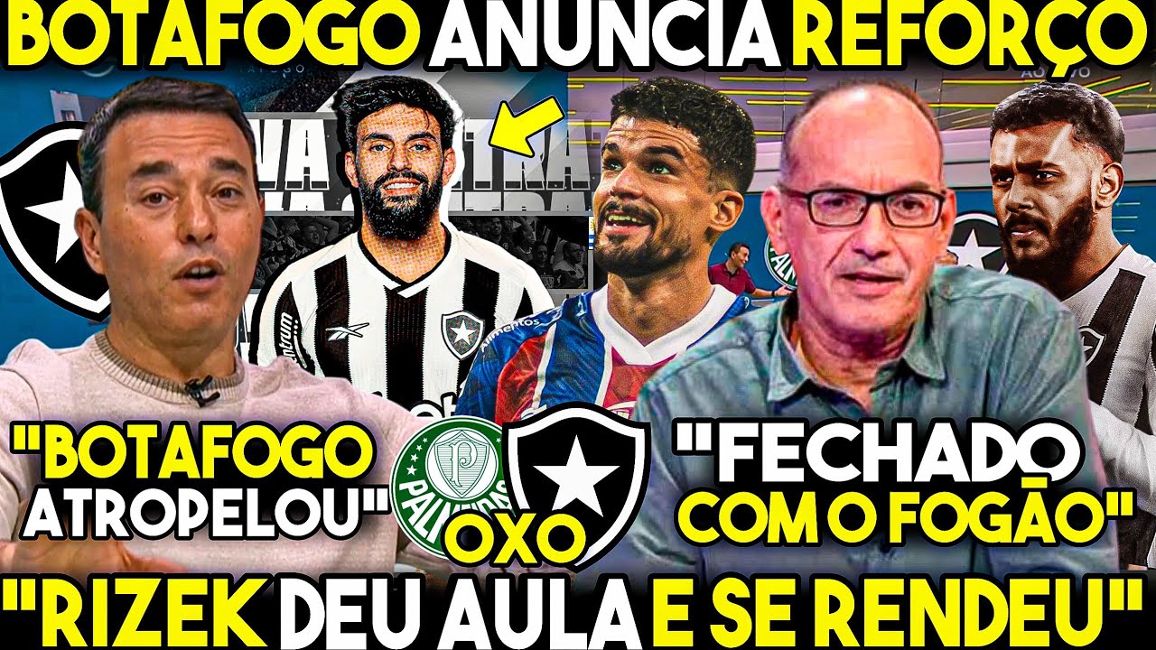 RIZEK DEU AULA e FICA ENCANTADO COM FUTEBOL do FOGÃO! 